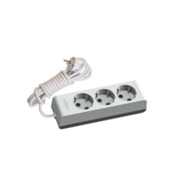 GÜNSAN VISAGE 3'LÜ (Ç.K) TOPRAKLI GRUP PRİZ ( 3 MT )