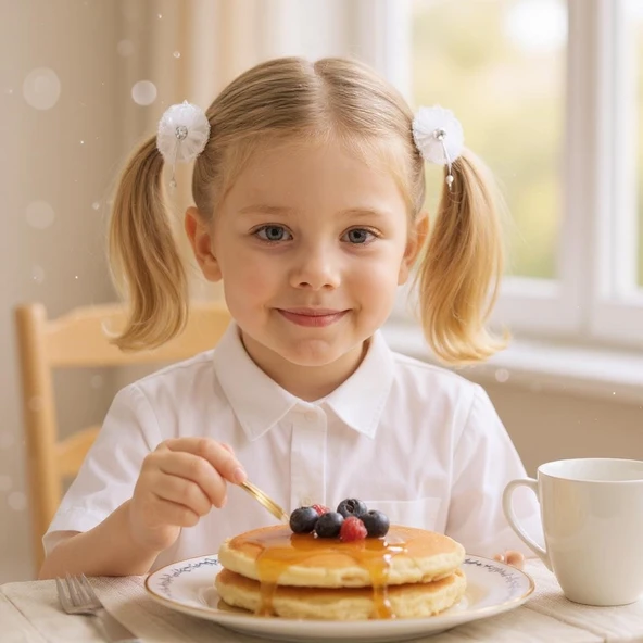 Tüllü Okul Tokası 2li - 2