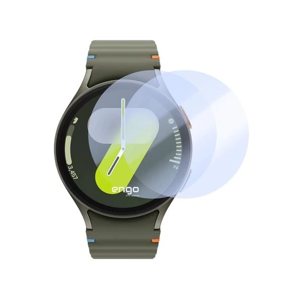 Samsung Galaxy Watch 8 Classic Uyumlu 3 Adet Şeffaf Ekran koruyucu Nano Jelatin - Resim 3