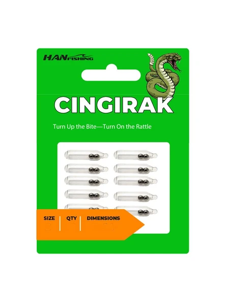 Hanfish Cıngırak – Silikon Ses Tüpü ürün görseli