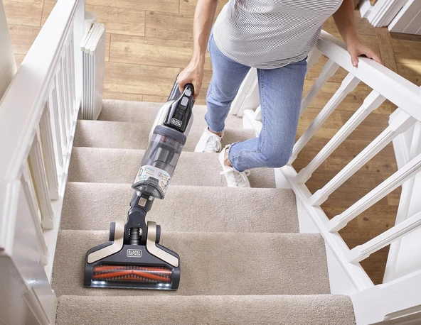 Black+Decker BHFEV36B2DW-QW 36V Kablosuz Dikey Süpürge - Resim 4