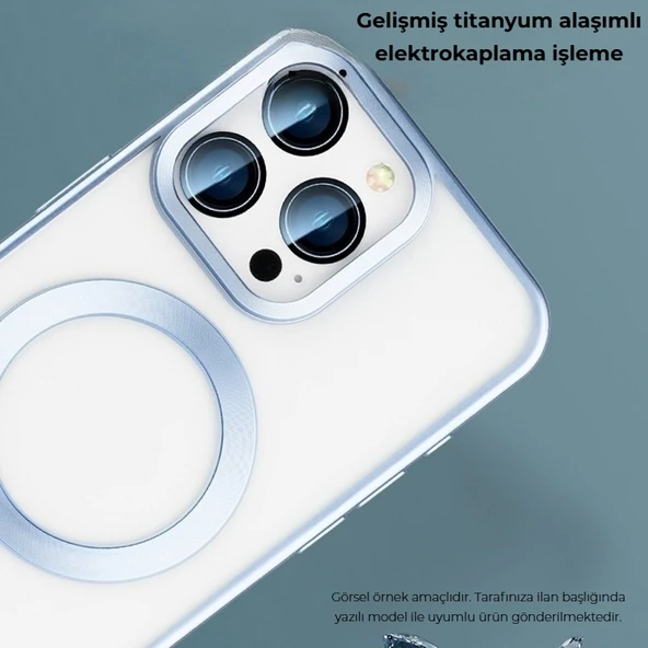 iPhone 15 Plus Uyumlu Kamera Korumalı Logo Yeri Açık Lazer Lesim Silikon Kılıf - 12