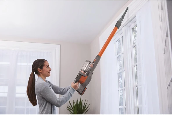 Black + Decker BHFEV182C-QW 18V Kablosuz Dikey Süpürge - Resim 3