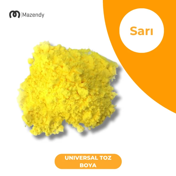 1 Kg Universal Toz Boya Sarı - 1