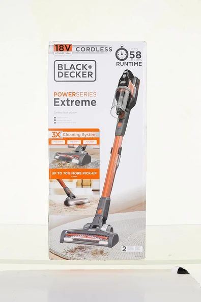 Black + Decker BHFEV182C-QW 18V Kablosuz Dikey Süpürge - Resim 5