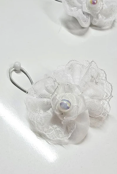 Dantelli Tüllü Okul Tokası 2li - 3