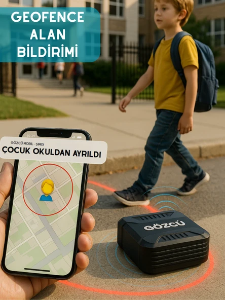 Gözcü Mobil Ultra Ios Android Uyumlu Airtag Anlık Geçmişe Dönük Konum 30 Ay Pil Ömrü Gps Araç Motor Çocuk Akıllı Gizli Takip Cihazı (5-10 Dakika Aralıklı Sinyal Alır) - 5
