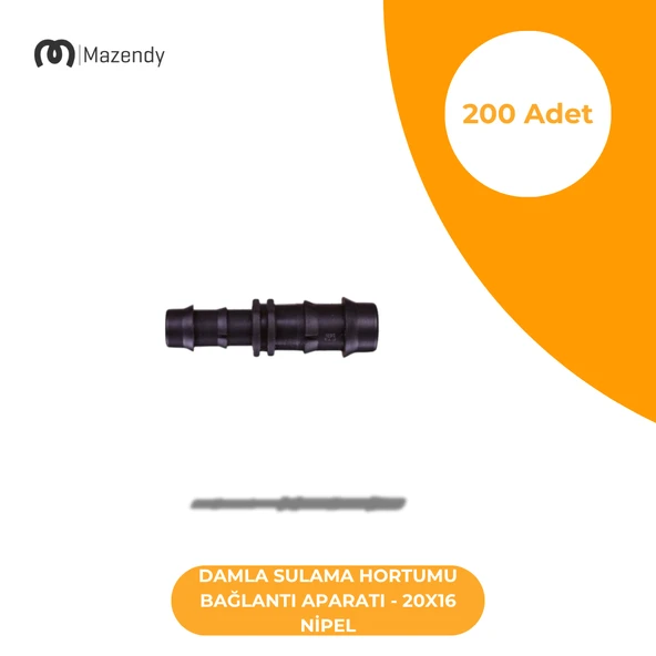Damla Sulama 20x16 Ekleme Nipeli (200 Adet) ürün görseli 1