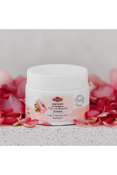 3'lü Gül Kürü Cilt Bakımseti ,makyaj Temizleme Köpüğü,gül Suyu Spreyi 50 ml,el Ve Boyun Kremi 50 ml - Resim 4