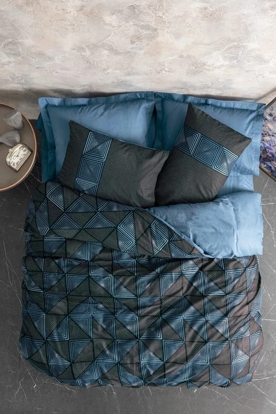 Dark Çift Kişilik Nevresim Takımı Armor Siyah