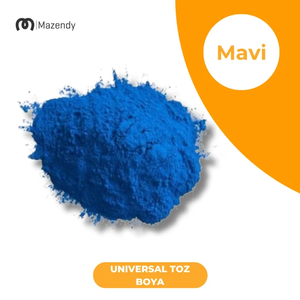 1 Kg Universal Toz Boya Mavi - 1