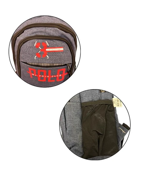 Temel My Polo Sırt Çantası Lacivert 8815 - Resim 3