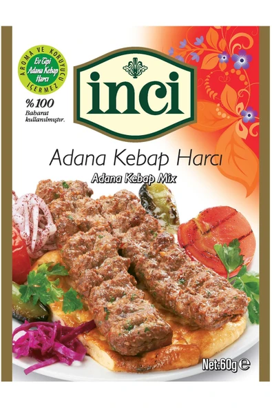 İnci Baharat - Adana Kebap Harcı 60 g. - 1