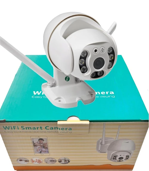 Ventus 360 Dönebilen Kablosuz Wifi Ip Kamera Speed Dome 1080p FullHD Gece Görüşlü Hareketli Dış Mekan Sesli New Edition - 8