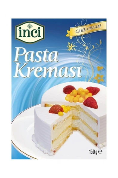 İnci Baharat - Pasta Kreması Sade - 150 Gr. * 10 Adet (1 Koli) - 1