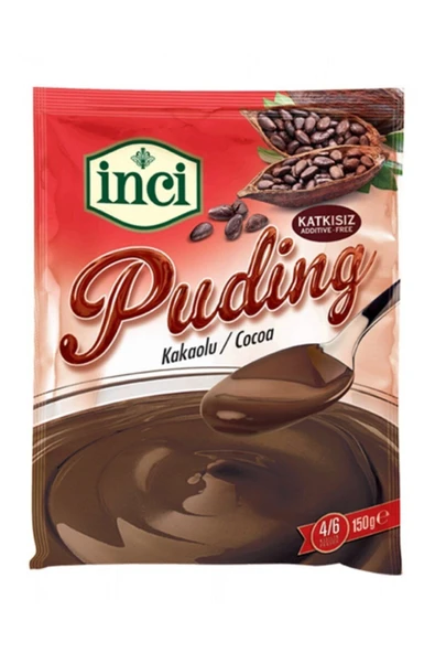 İnci Baharat - Kakaolu Puding 150 gr. * 24 Adet (1 Koli) - 1