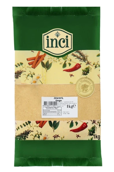 İnci Baharat - Zencefil 1 kg. - 1