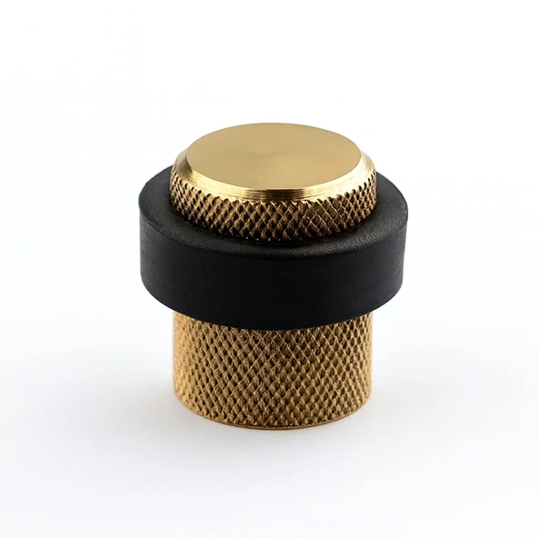 Kapı Stoperi Tamponu Gold Altın Vidalı Metal Tutacağı Tutucu Altı Kolu Pencere Stopu Takozu Sürgülü - Resim 3