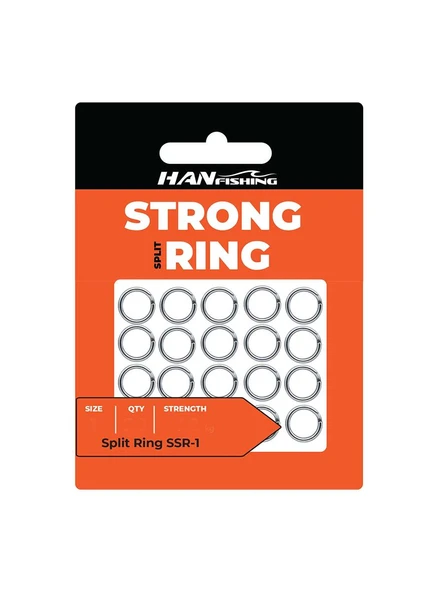Hanfish Strong Split Ring 20 Adet ürün görseli