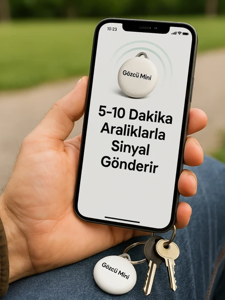 Gözcü Mobil Mini Ios Android Uyumlu Airtag Anlık Geçmişe Dönük Konum 30 Ay Pil Ömrü Gps Araç Motor Çocuk Akıllı Gizli Takip Cihazı (5-10 Dakika Aralıklı Sinyal Alır) - 6