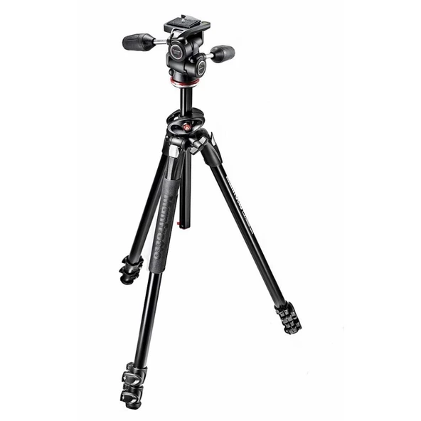 Manfrotto MK290DUA3-3W Alüminyum Tripod - 1
