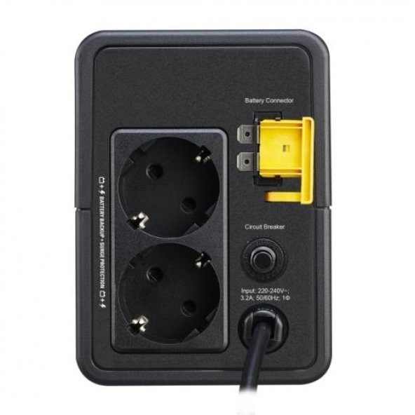 APC 700VA UPS AVR SCHUKO SOCKET - 3