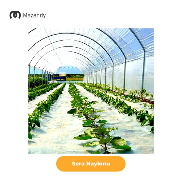 Sera Naylonu 12x5m 140 Mikron UV+EVA Katkılı Şeffaf Sera Örtüsü – Sıcak ve soğuk iklimlere uygun esnek yapı. - 8