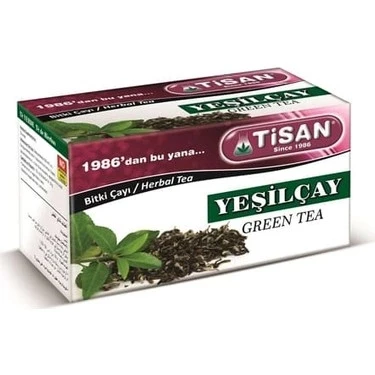 Tisan Yeşilçay 20 Süzen Poşet