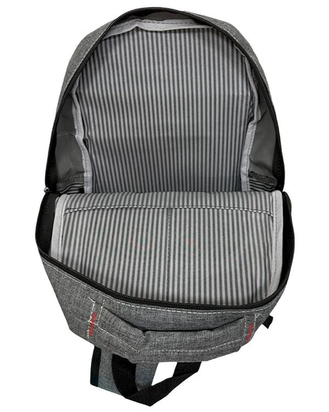 Temel My Polo Sırt Çantası Gri 8815 - 2