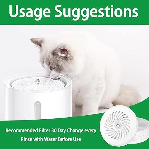 PETKIT EVERSWEET FILTER 5 PCS WHITE - 2