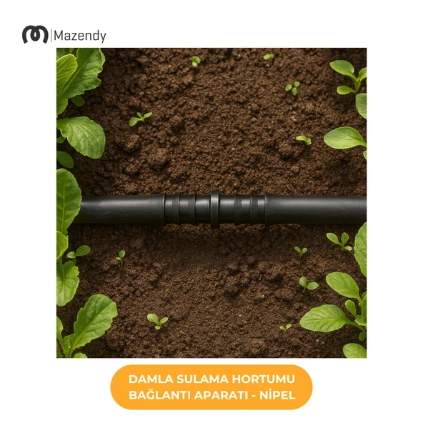 Damla Sulama Ekleme Nipeli 16'lık - Dayanıklı ve Kolay Montajlı Bağlantı Parçası (100 Adet) - Resim 3