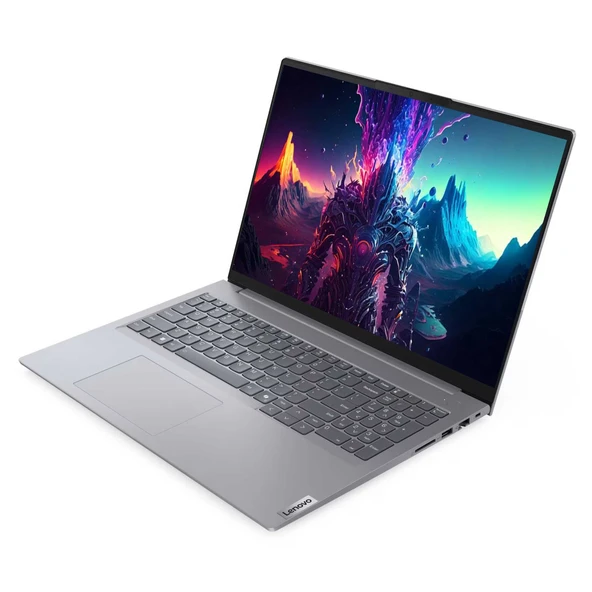 Lenovo ThinkBook 16 21MS008RTR001 Ultra7 155H 16GB 1TBSSD 16" WUXGA FreeDOS Dizüstü Bilgisayar - Resim 3