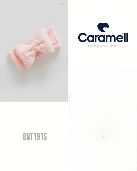 Caramell My Baby Kumsal Baby & Mother Pembe Bandana Tıny Lace 1915 ürün görseli