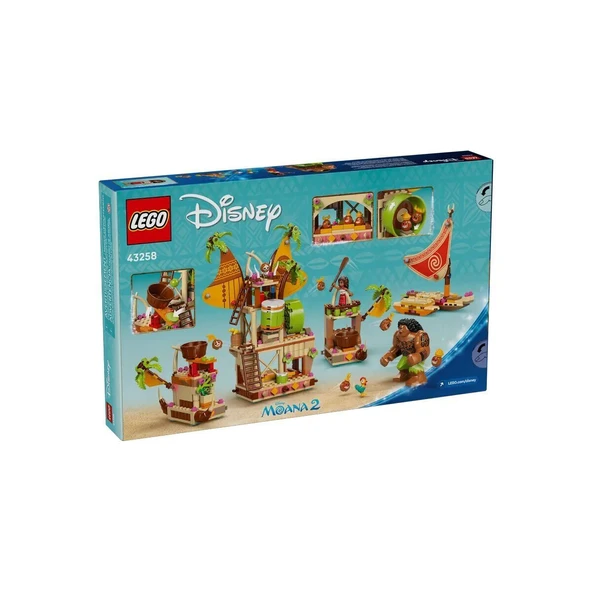 43258 Lego Disney Prensesi Moana 2 - Kakamora Gemisi 572 parça +7 yaş - 8