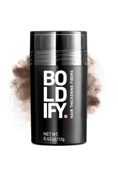 Boldify Saç Dolgunlaştırıcı Kapatıcı Fiber Toz Orta Kahverengi 12GR ürün görseli
