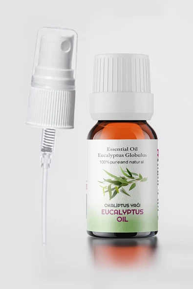 PROCLİS Okaliptüs Yağ, %100 Doğal Uçucu Yağ, Eucalyptus Oil 10 ml Sprey Başlıklı