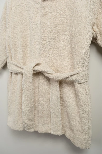 Bebitof My Baby Kumsal % 100 Pamuk 0 - 24 Ay Bornoz Seti Sevimli Ayı Desen Kutu İçerisinde 30030 - Resim 2