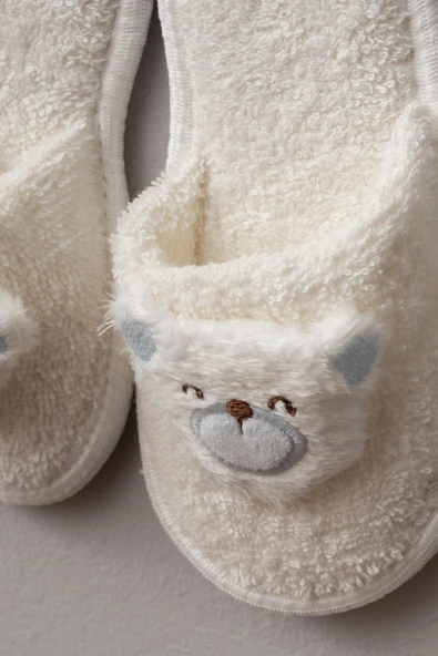 Bebitof My Baby Kumsal % 100 Pamuk 0 - 24 Ay Bornoz Sevimli Köpek Desen Kutu İçerisinde 30041 - 3