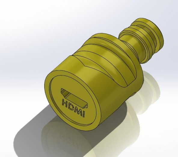 Hdmi Konektörüne Gardena Plastik Aparat