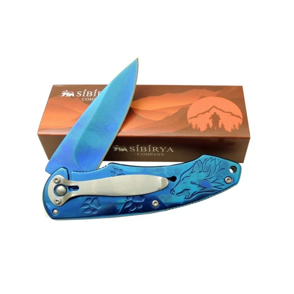 Sibirya Kurt Çakı Eskitme Marka:Sibirya Ürün Kodu: S-2072B 21 CM - Resim 8