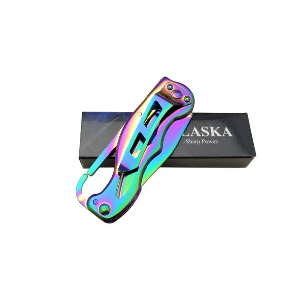 Alaska Kilitli Çakı Gökkuşağı Marka:Alaska Ürün Kodu: SDR-11X 15,5 CM - Resim 2