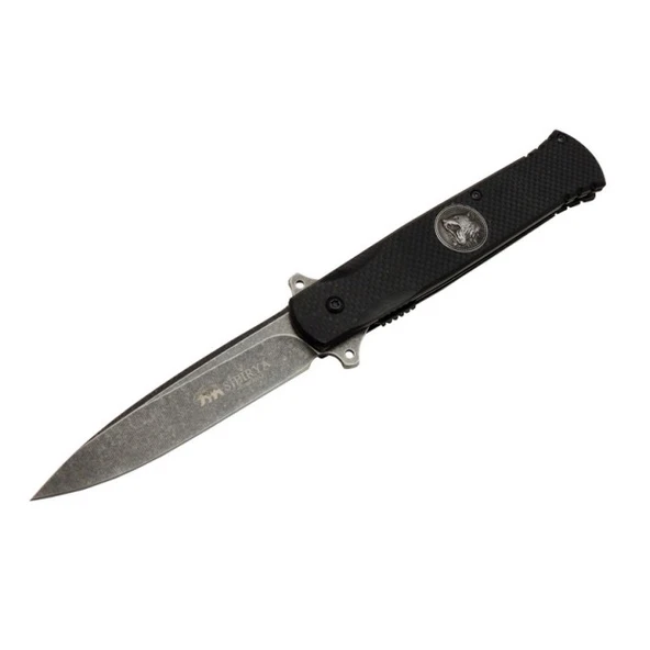 Sibirya Ayılı Çakı Siyah Marka:Sibirya Ürün Kodu: S-2197-C 21,5 CM ürün görseli