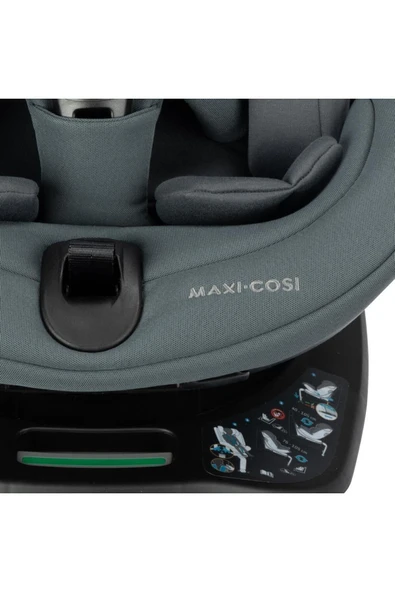 MAXİ-COSİ Maxi-cosi Spinel 360 S I-size Dönebilen Yatabilen Isofix'li 0-36 Kg Oto koltuğu Authentic Graphite - Resim 7