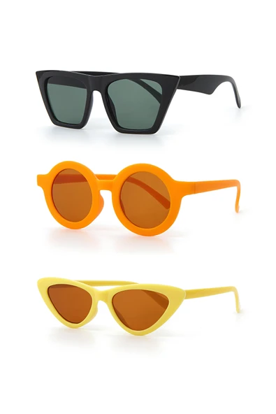 ÇOCUK GÜNEŞ GÖZLÜĞÜ 3'LÜ SET ürün görseli