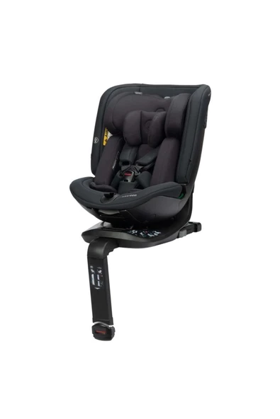 MAXİ-COSİ Maxi-cosi Spinel 360 S I-size Dönebilen Yatabilen Isofix'li 0-36 Kg Oto koltuğu Authentic Black - 4