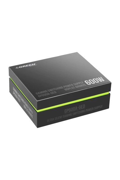 Green GP600A- Ged Power Supply Pc Güç Kaynağı (5yıl Garanti) - 2