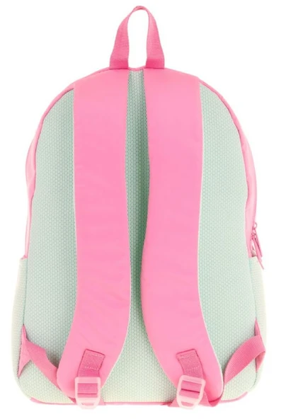 Kauko Holiday Kız Çocuk Altı Bölmeli Rozetli Okul Sırt Çantası - Pembe - K1828 - Resim 3