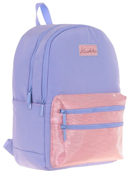 Kaukko Magic Dreams Kız Çocuk Dört Bölmeli Mavi Pembe Okul Sırt Çantası (İlkokul+Ortaokul) - K1815 ürün görseli
