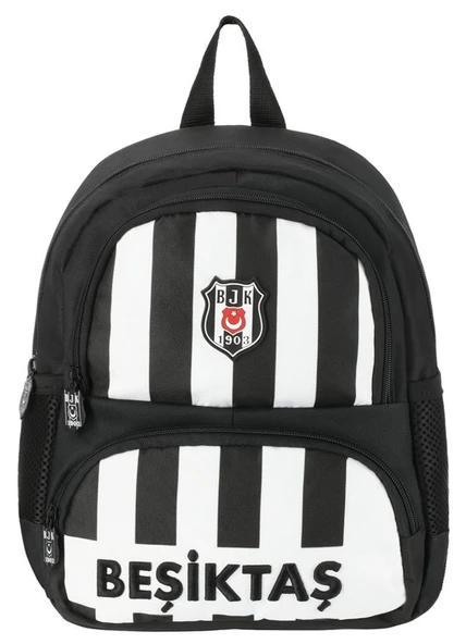 Beşiktaş Nakış Detaylı Çubuklu Anaokulu Çantası - 25340 ürün görseli