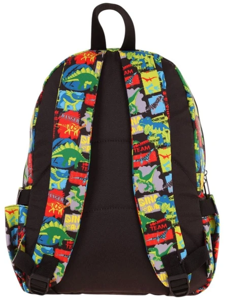 Kaukko Kids Üç Gözlü (Erkek Çocuk) Okul Sırt Çantası (3D Gergedan Detaylı) - L5263 - Resim 3